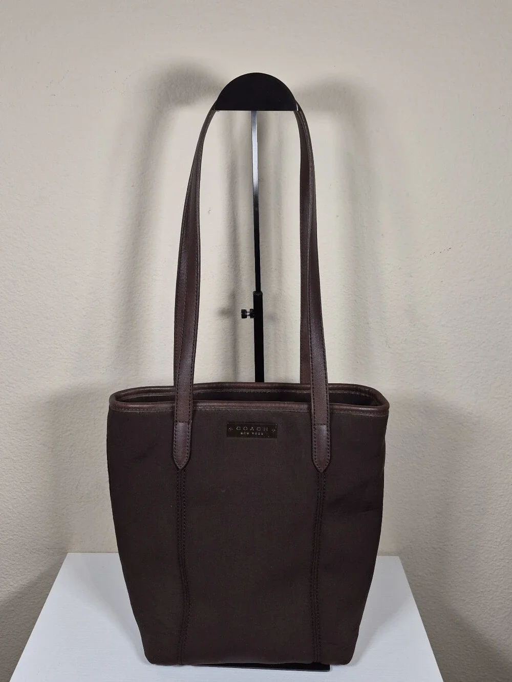 Vintage Coach Mahogany Neo Lunch Tote #6201